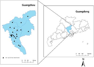 Association between ambient air pollutants and short-term mortality risks during 2015–2019 in Guangzhou, China